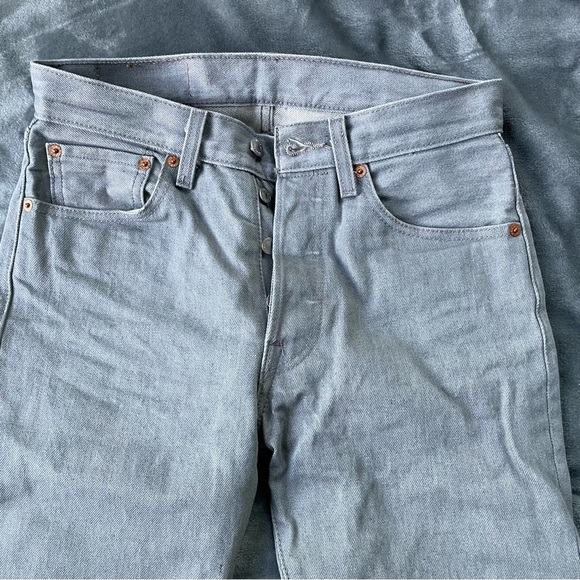 Mens Levi's (Already Shrunk) Shrink To Fit Jeans - Picture 2 of 12